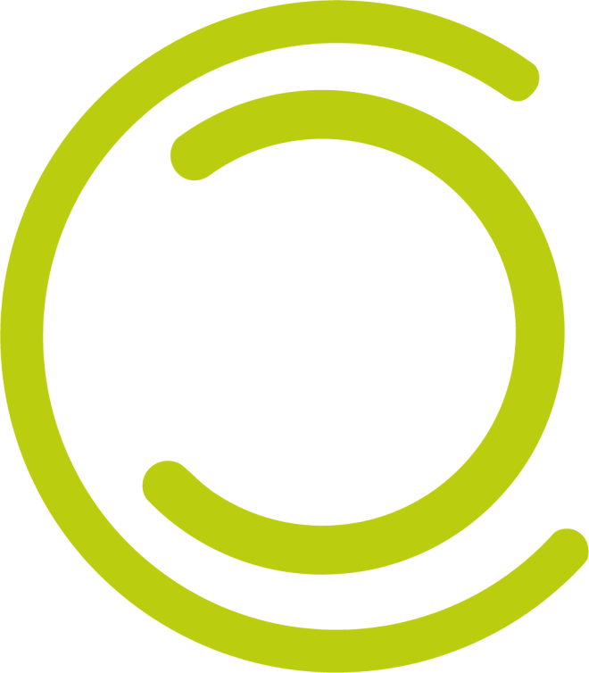 vector de diseño con logotipo verde de camperizate